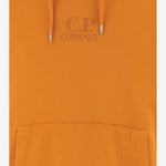 FELPA IN COTONE CON LOGO 20CMSS037B 110044R436 CP COMPANY 
