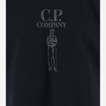 T-SHIRT IN COTONE CON LOGO 20CMTS120A 110580W888 CP COMPANY 