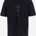 T-SHIRT IN COTONE CON LOGO 20CMTS120A 110580W888 CP COMPANY 