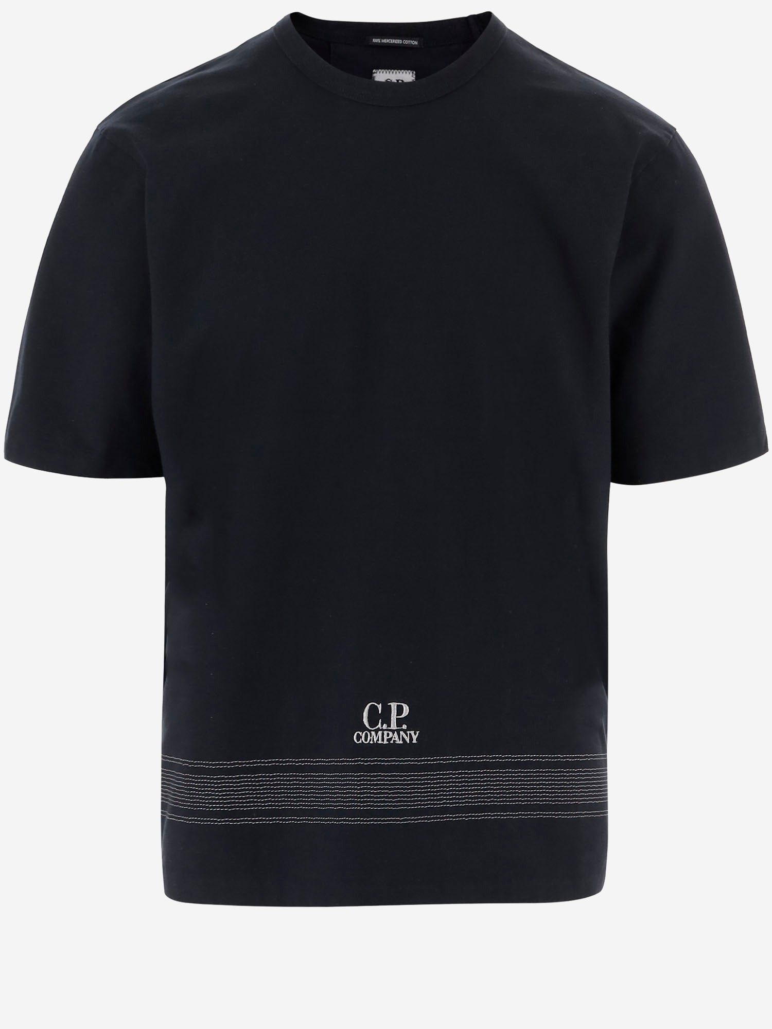 T-SHIRT IN COTONE CON LOGO 20CMTS122A 110580W888 CP COMPANY 