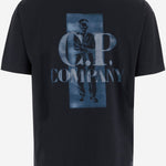 T-SHIRT IN COTONE CON LOGO 20CMTS143A 110579W888 CP COMPANY 