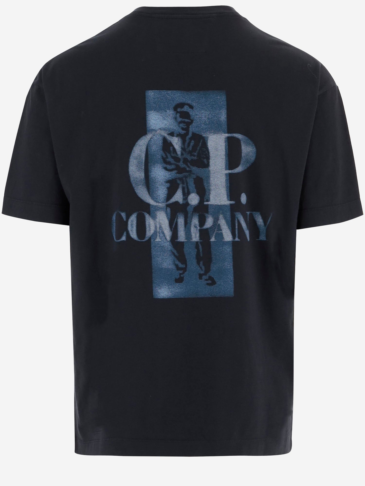 T-SHIRT IN COTONE CON LOGO 20CMTS143A 110579W888 CP COMPANY 