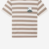 T-SHIRT IN COTONE A RIGHE EM004504 AF23154M1088 EMPORIO ARMANI 