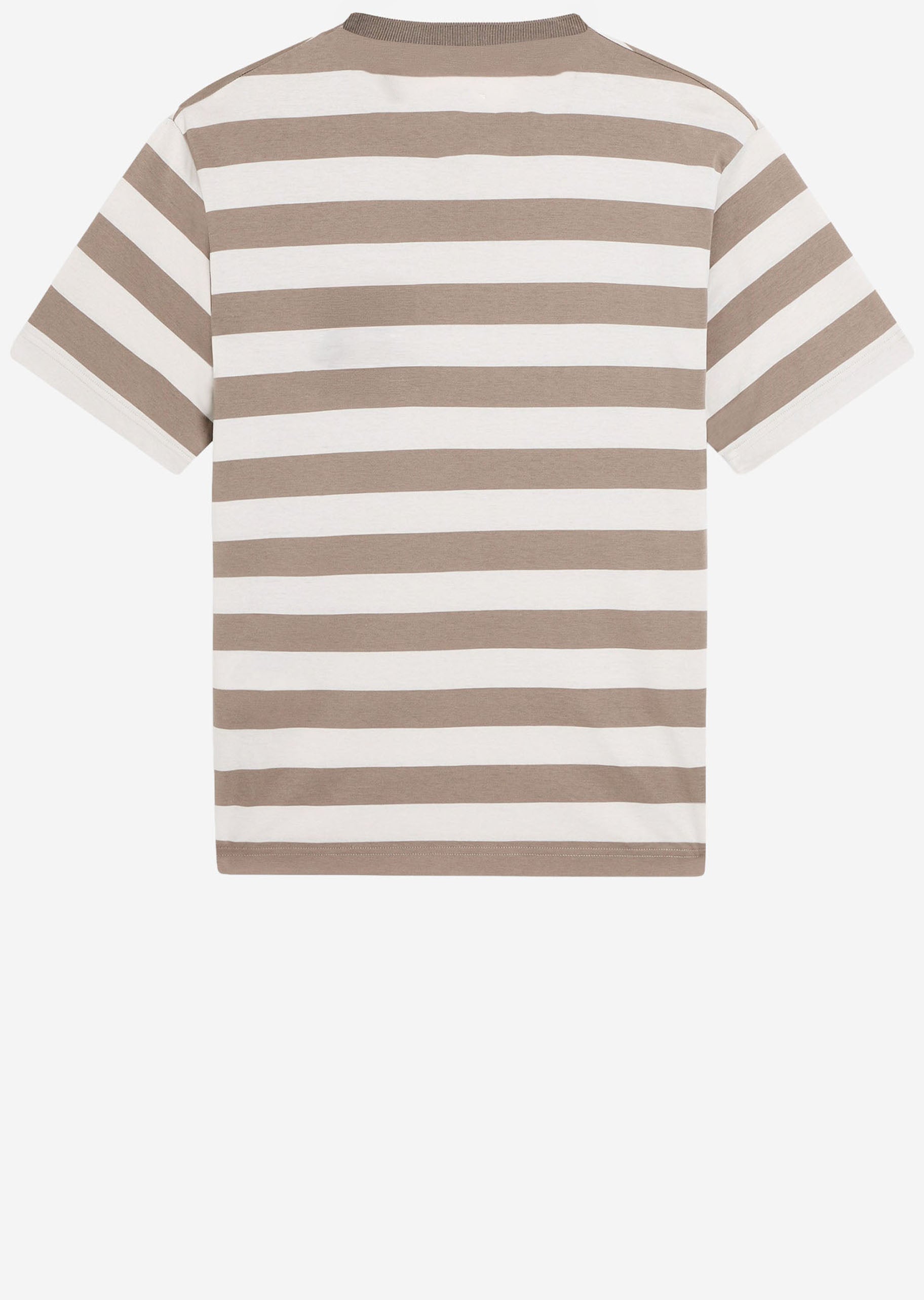 T-SHIRT IN COTONE A RIGHE EM004504 AF23154M1088 EMPORIO ARMANI 