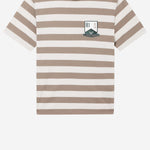T-SHIRT IN COTONE A RIGHE EM004504 AF23154M1088 EMPORIO ARMANI 