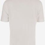 T-SHIRT IN MISTO COTONE CON LOGO EM004520 AF13747U0003 EMPORIO ARMANI 