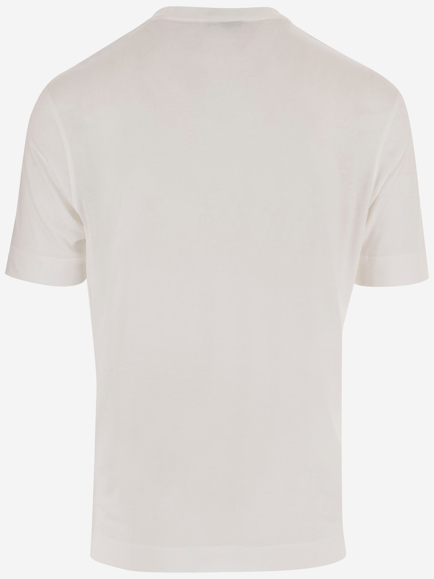 T-SHIRT IN MISTO COTONE CON LOGO EM004520 AF13747U0003 EMPORIO ARMANI 