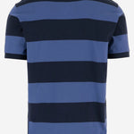POLO IN COTONE A RIGHE CON LOGO EM004819 AF23154MB600 EMPORIO ARMANI 