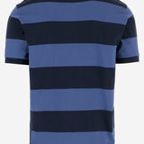 POLO IN COTONE A RIGHE CON LOGO EM004819 AF23154MB600 EMPORIO ARMANI 