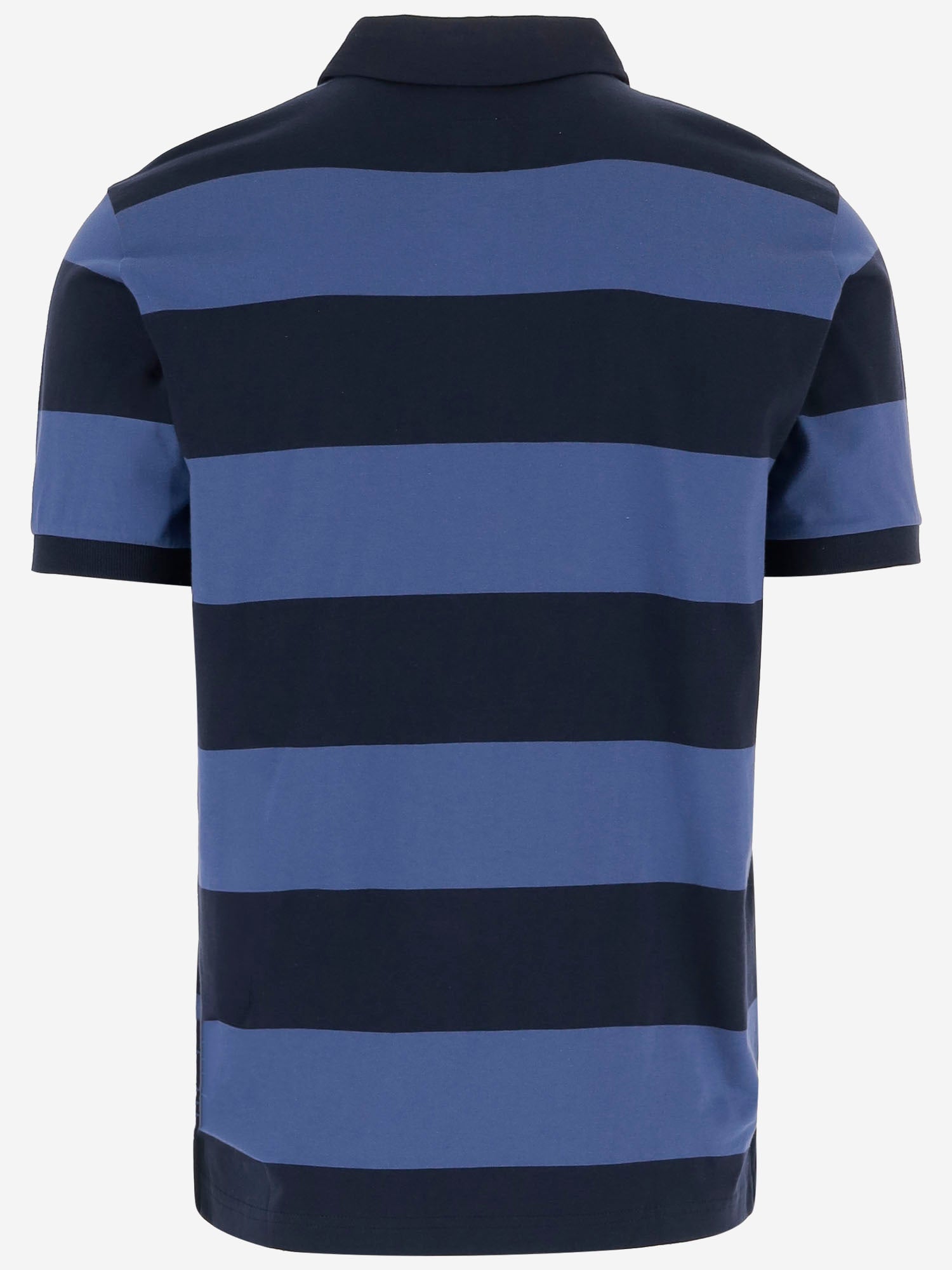 POLO IN COTONE A RIGHE CON LOGO EM004819 AF23154MB600 EMPORIO ARMANI 