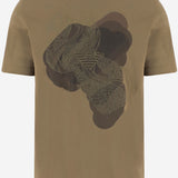T-SHIRT in COTONE CON LOGO EM006150 AF14795U6254 EMPORIO ARMANI 