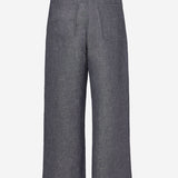 JEANS IN MISTO COTONE E LINO FLP345 AYUCF0QG0 FENDI 