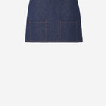 GONNA IN DENIM DI COTONE FLQ608 AOHSF0QB0 FENDI 