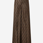 PANTALONI FF IN SETA FR6606 A8G3F118W FENDI 