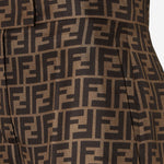 PANTALONI FF IN SETA FR6606 A8G3F118W FENDI 