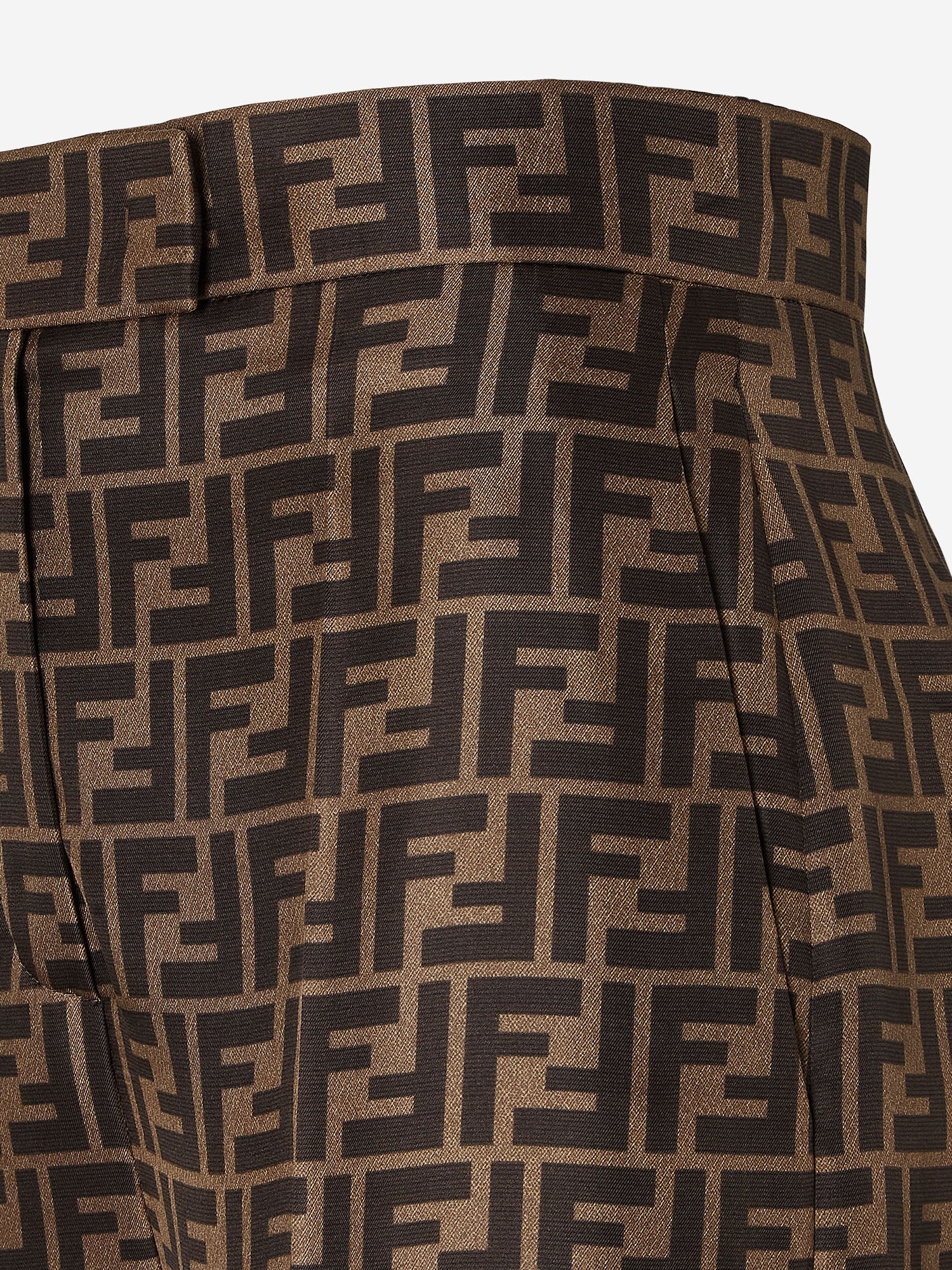 PANTALONI FF IN SETA FR6606 A8G3F118W FENDI 
