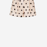 PANTALONI CORTI IN TAFFETÀ CON MOTIVO FALENA DOTS FR6690 AVJQF1UKB FENDI 