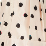 PANTALONI CORTI IN TAFFETÀ CON MOTIVO FALENA DOTS FR6690 AVJQF1UKB FENDI 