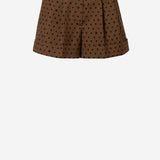 SHORTS IN LANA CON MOTIVO FALENA DOTS FR6690 AW7EF1UKN FENDI 