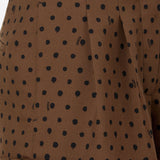 SHORTS IN LANA CON MOTIVO FALENA DOTS FR6690 AW7EF1UKN FENDI 