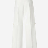 PANTALONI IN COTONE E SETA FR6711 AW7QF0ZNM FENDI 