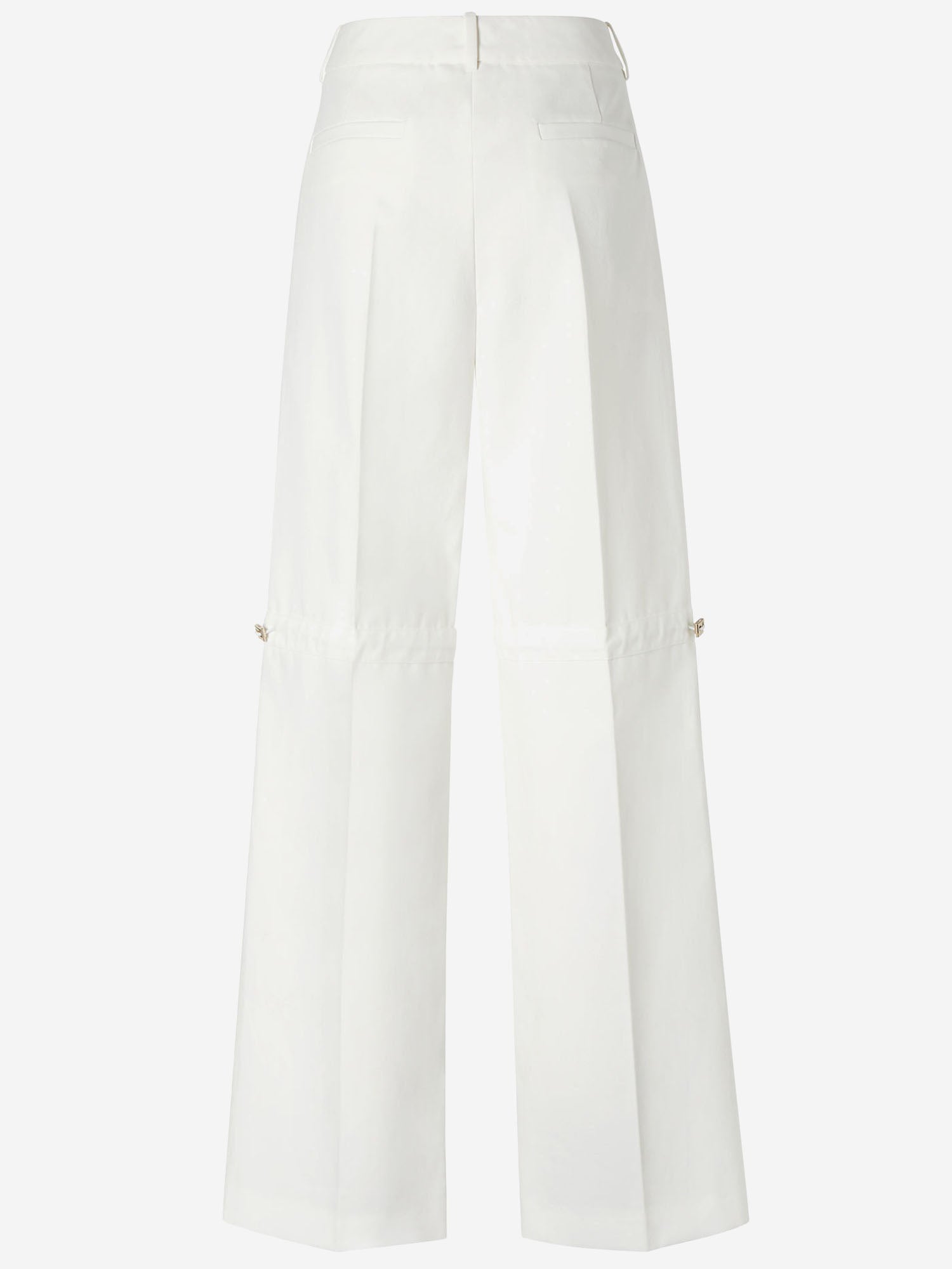PANTALONI IN COTONE E SETA FR6711 AW7QF0ZNM FENDI 