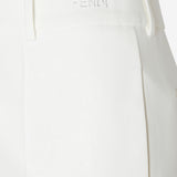 PANTALONI IN COTONE E SETA FR6711 AW7QF0ZNM FENDI 