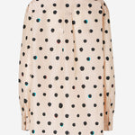 CAMICIA IN TAFFETÀ STAMPATO ROSA FS8312 AVJQF1UKB FENDI 