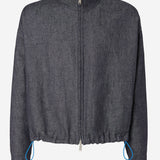 GIACCA REVERSIBILE IN LINO E COTONE FW1433 AYUDF0QG0 FENDI 