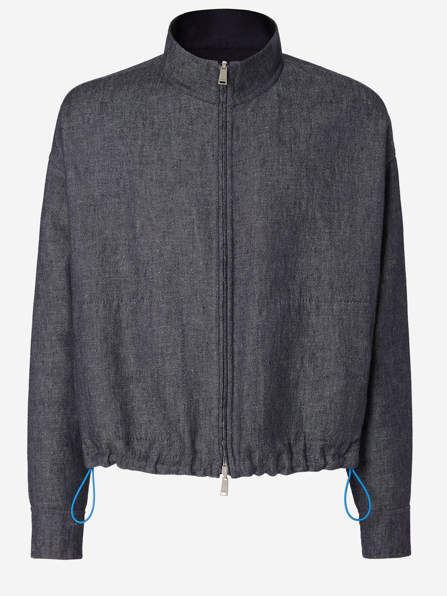 GIACCA REVERSIBILE IN LINO E COTONE FW1433 AYUDF0QG0 FENDI 