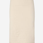 GONNA IN COTONE E SETA CON MOTIVO FF FZS031 AW4SF0WC4 FENDI 