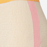 GONNA IN COTONE E SETA CON MOTIVO FF FZS031 AW4SF0WC4 FENDI 