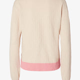 Maglione in cotone e seta stretch con motivo FF FZXE95 AW4SF0WC4 FENDI 