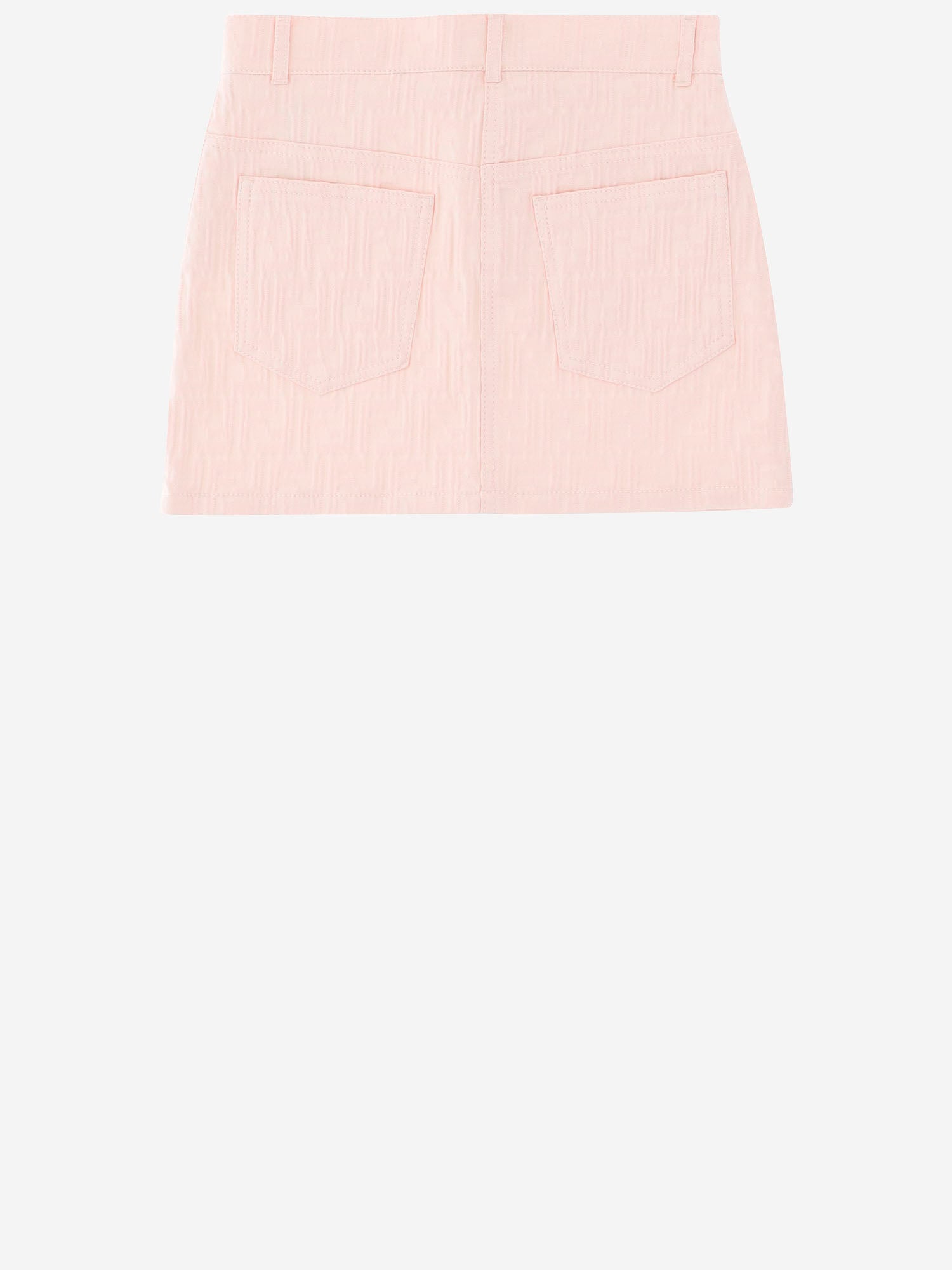 GONNA IN MISTO COTONE STRETCH JFE203 AVW1F1UL9 FENDI KIDS 