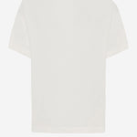 T-SHIRT IN COTONE CON STAMPA LOGO JMI504 7AJF1UVR FENDI KIDS 