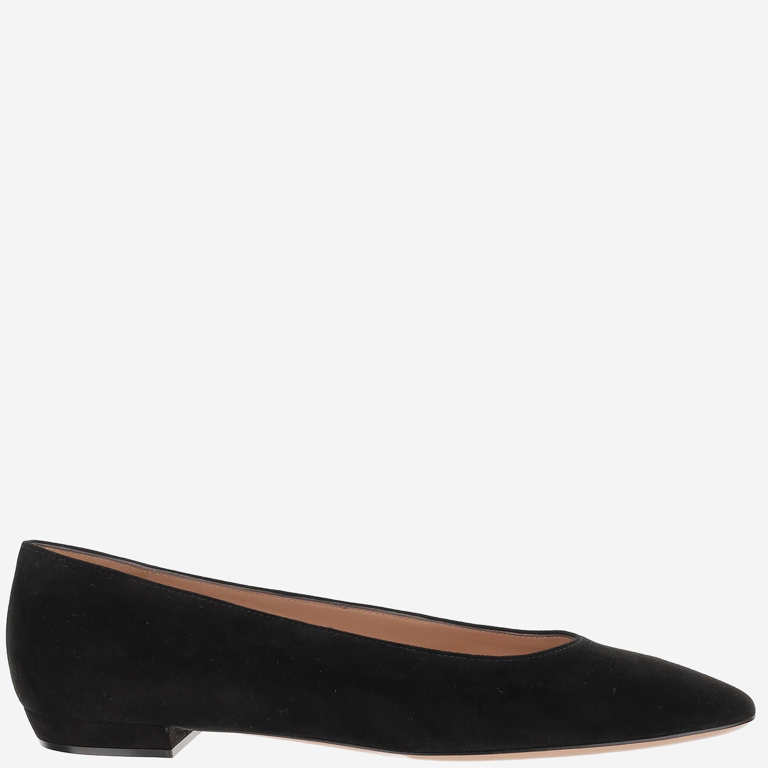 BALLERINE IN SUEDE G22334 10RICCAMNERO GIANVITO ROSSI 