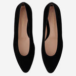 BALLERINE IN SUEDE G22334 10RICCAMNERO GIANVITO ROSSI 