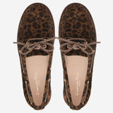 Mocassini in pelle con motivo animalier G25367 10GOMSUE GIANVITO ROSSI 