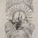 T-SHIRT IN COTONE CON STAMPA LOGO GMP01220 P00252460255 GOLDEN GOOSE 