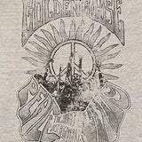 T-SHIRT IN COTONE CON STAMPA LOGO GMP01220 P00252460255 GOLDEN GOOSE 