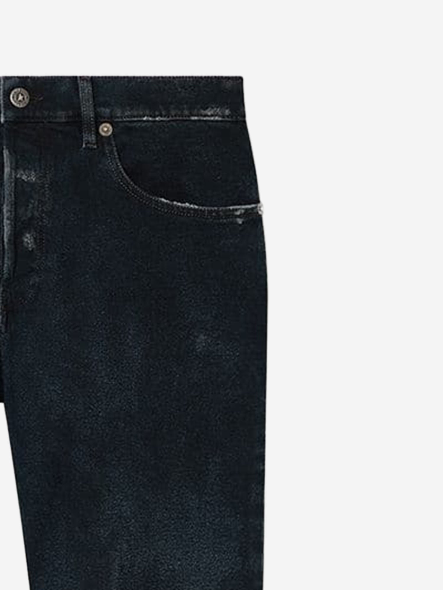 JEANS SLIM IN COTONE STRETCH GMP02514 P00235450100 GOLDEN GOOSE 