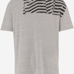 T-SHIRT IN COTONE CON STAMPA GUP01220 P00252360255 GOLDEN GOOSE 