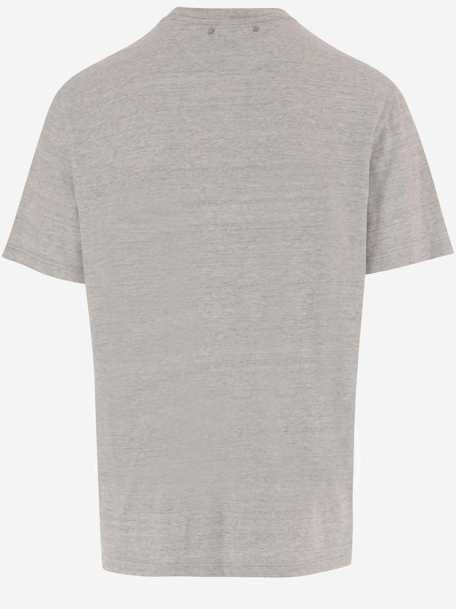 T-SHIRT IN COTONE CON STAMPA GUP01220 P00252360255 GOLDEN GOOSE 