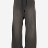 PANTALONI IN COTONE CON LOGO GUP02714 P00251760666 GOLDEN GOOSE 