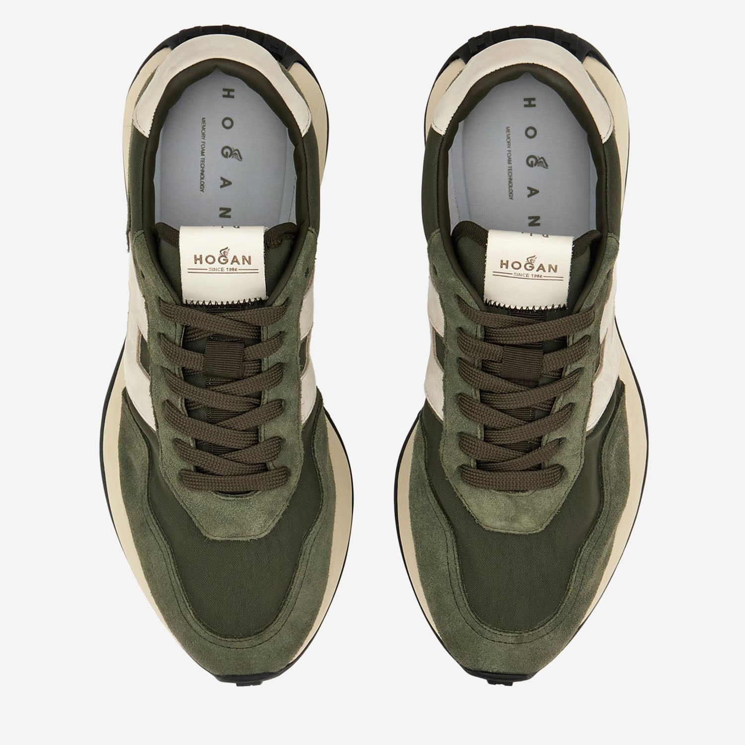 Sneakers H601in pelle e nylon HXM6010FZ40 V5U419K HOGAN 