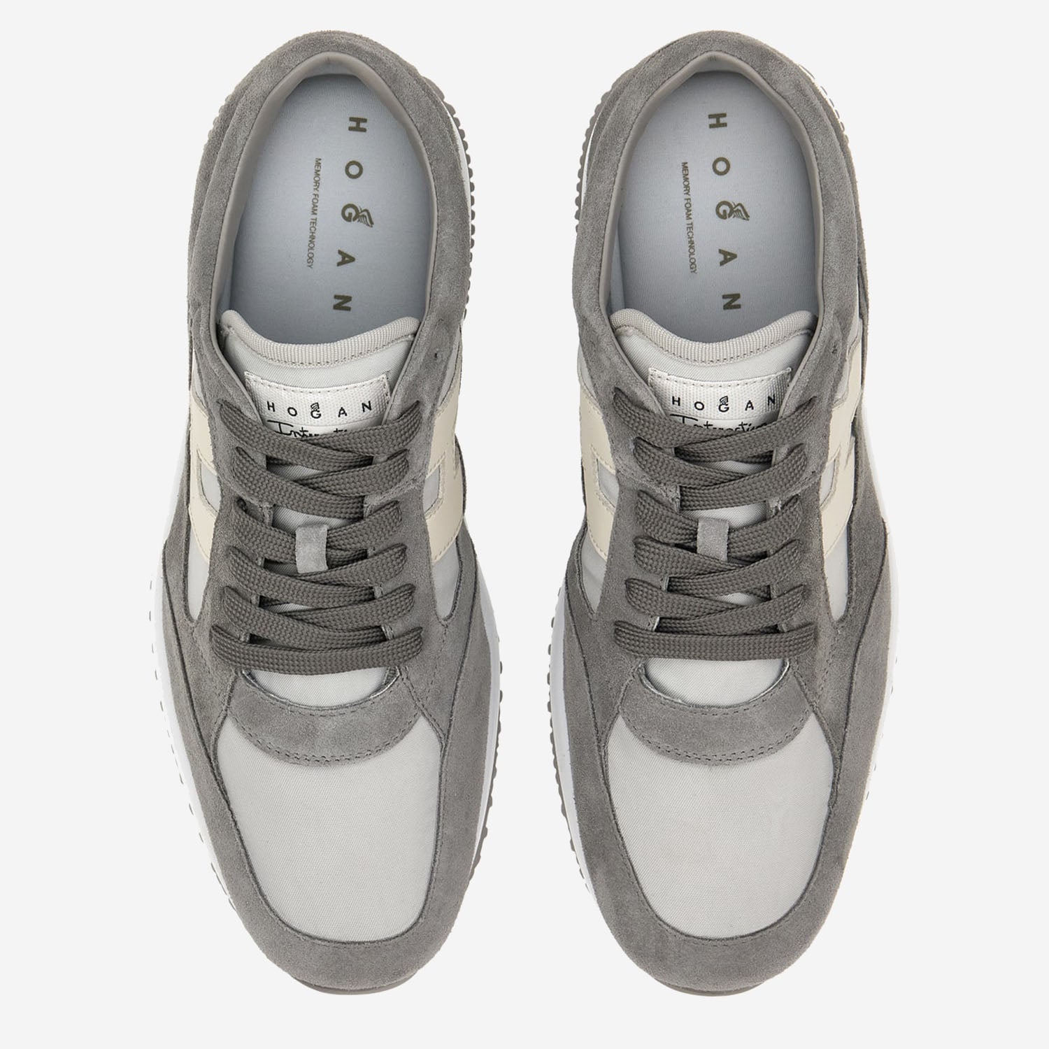 Sneakers Interactive in pelle e nylon HXM7130GC80 V4R0RWM HOGAN 
