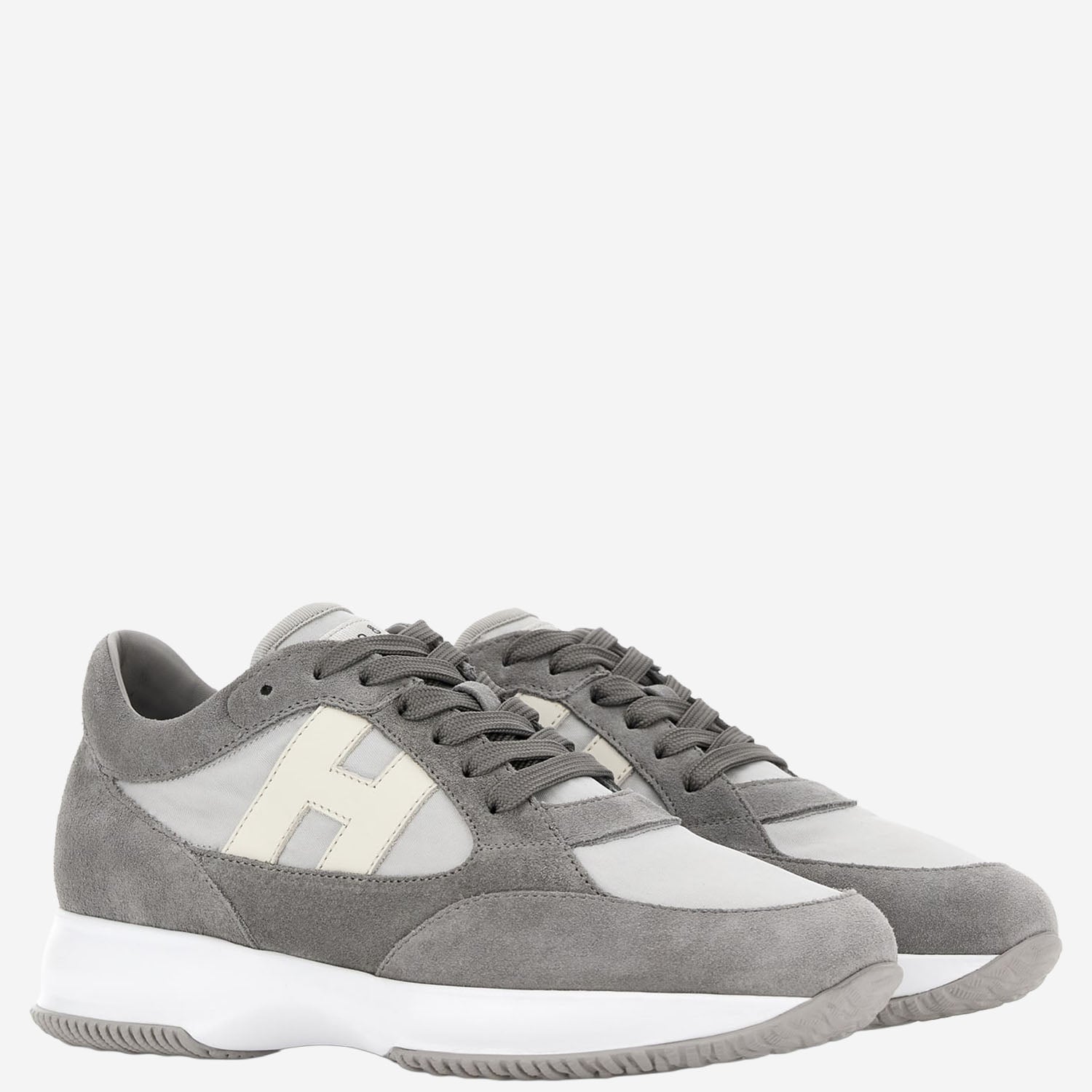 Sneakers Interactive in pelle e nylon HXM7130GC80 V4R0RWM HOGAN 