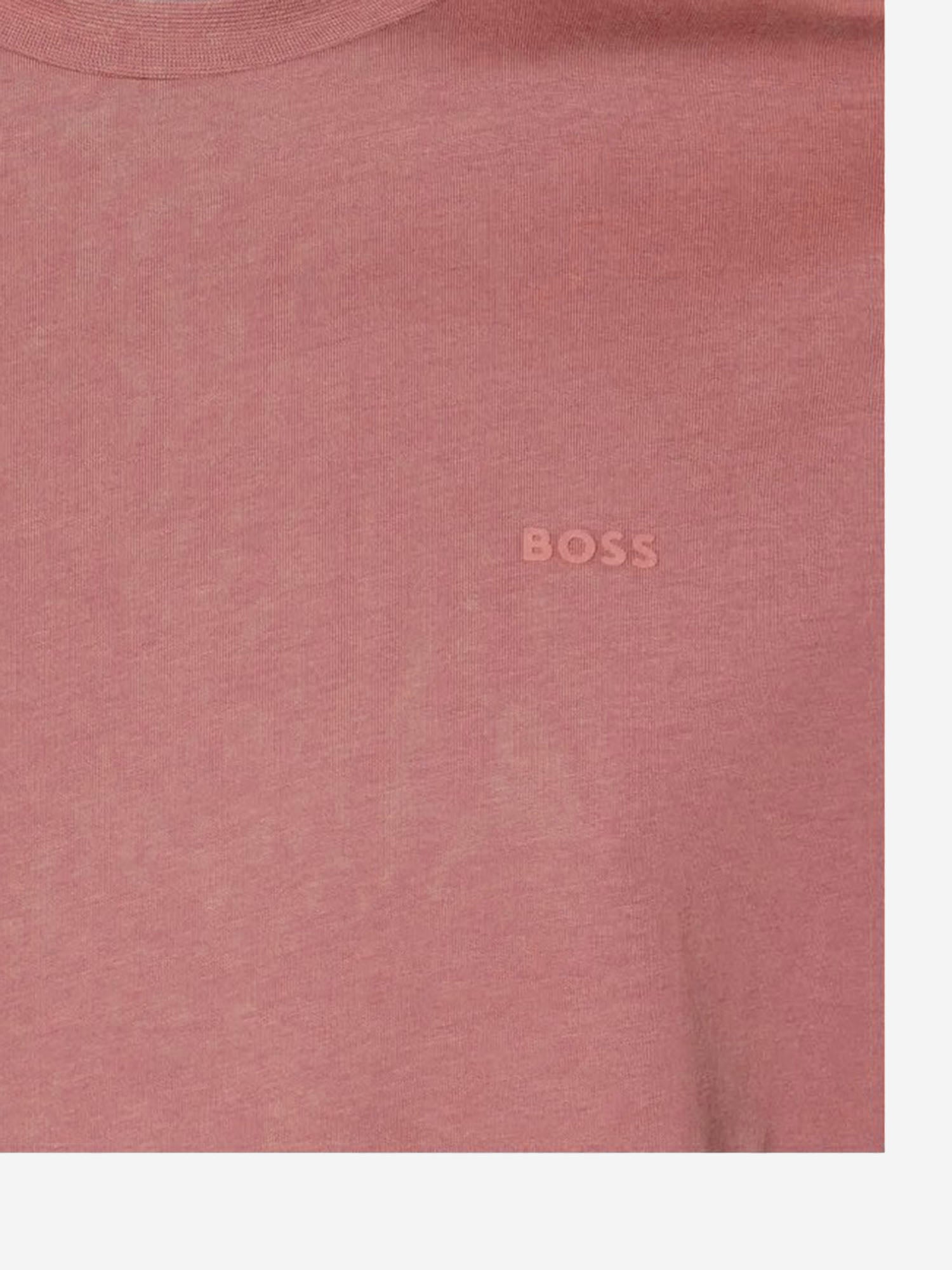 T-SHIRT IN COTONE CON LOGO 50468347 615 HUGO BOSS 