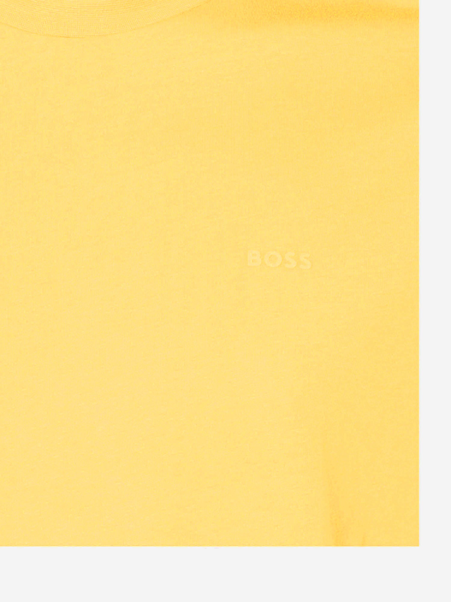 T-SHIRT IN COTONE CON LOGO 50468347 755 HUGO BOSS 