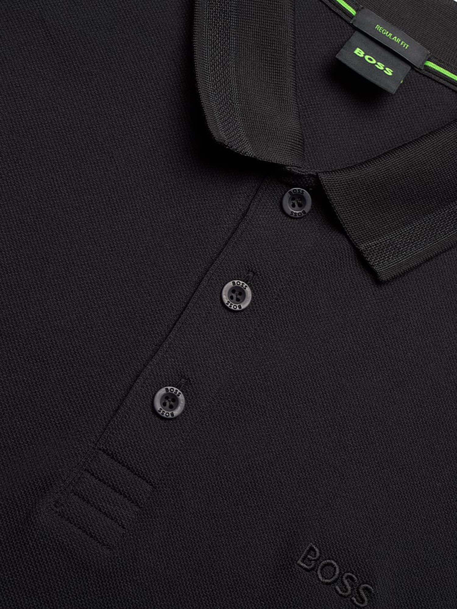 Polo in piqué di cotone con logo 50469055 009 HUGO BOSS 